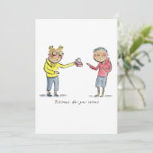 Invitation Tissus pour vos problèmes (Debout devant)