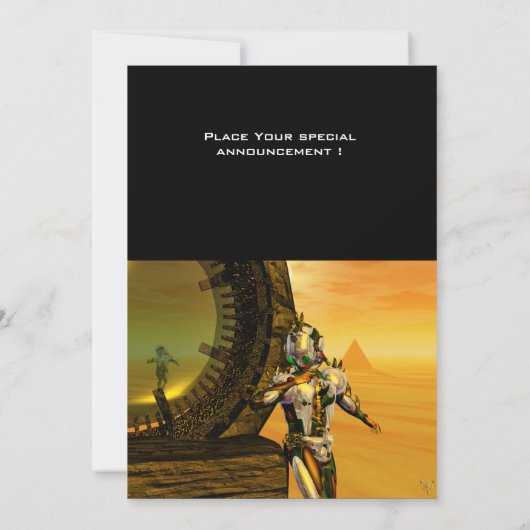 INVITATION TITAN DANS LE DÉSERT D'HYPERION (Dos)