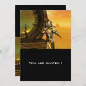 INVITATION TITAN DANS LE DÉSERT D'HYPERION (Devant / Derrière)