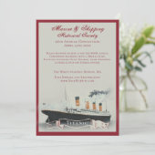 Invitation Titanic, événement (Debout devant)