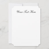 Invitation Titanic White Star Line - Le plus grand Liner du m (Dos)