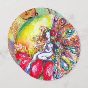 Invitation TITANIE ET FLEUVE ROUGE, Étincelles bleues Turquoi