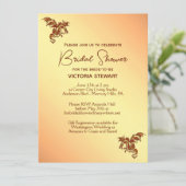 Invitation Titien Dragon Imaginaire nuptiale de douche Invita (Debout devant)