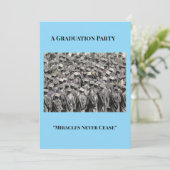 Invitation to a Graduation Party (Debout devant)