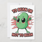 Invitation To bean or not to bean (Devant)