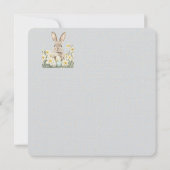 invitation to Easter with cute Rabbit (Dos)