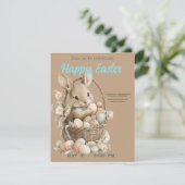 invitation to Easter with Peter Rabbit (Debout devant)