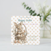 invitation to Easter with Peter Rabbit (Debout devant)