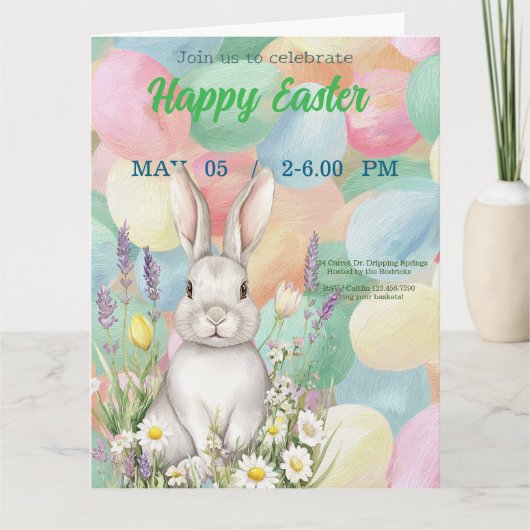 invitation to Easter with Peter Rabbit (Devant)
