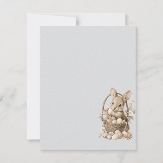 invitation to Easter with Peter Rabbit (Dos)