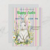 invitation to Easter with Peter Rabbit (Devant / Derrière)