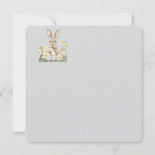 invitation to Easter with Peter Rabbit (Dos)