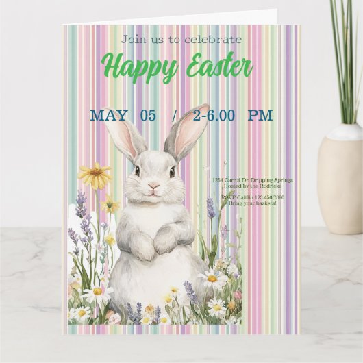 invitation to Easter with Peter Rabbit (Devant)