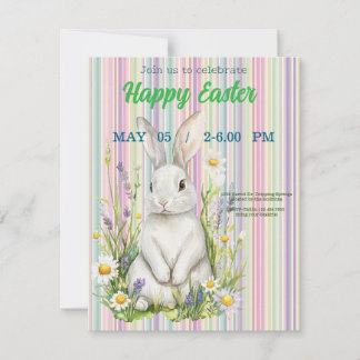 invitation to Easter with Peter Rabbit RSVP Kaartje