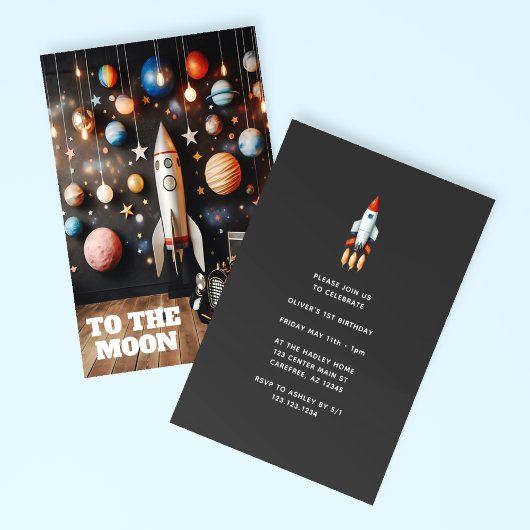 Invitation To The Moon 1er Anniversaire