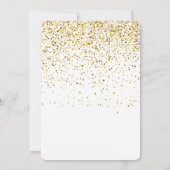 Invitation Toast à la fête du Nouvel An (Dos)