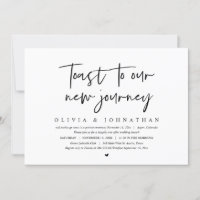 Toast À Notre Nouveau Voyage, Brunch Mariage