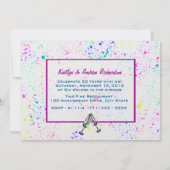 Invitation Toast de Champagne/ Fête d'anniversaire (Dos)