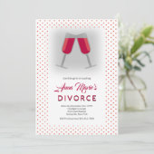 Invitation Toast de Divorce (Debout devant)