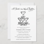 Invitation Toast to a New Chapter | Elegant Business Opening (Devant)