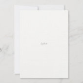 Invitation toile papillon (Dos)