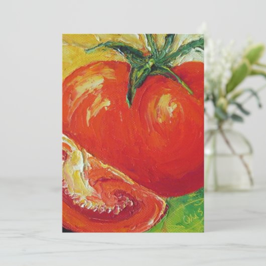 Invitation Tomato (Debout devant)