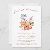 Invitation Tombe frais hors du marché Fête des mariées Citrou (Devant)