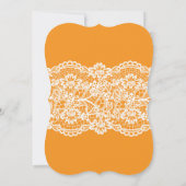 Invitation Tomber amoureux de la douche nuptiale La couronne  (Dos)