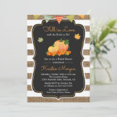 Invitation Tomber amoureux de la mariée pour être Fête des ma (Debout devant)