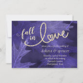 Invitation Tomber amoureux de l'automne | Mulberry Fête des m (Devant)