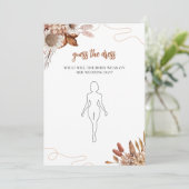 Invitation Tomber amoureux | Devinez Le Jeu Fête des mariées  (Debout devant)