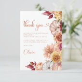 Invitation Tomber amoureux Fête des mariées merci (Debout devant)