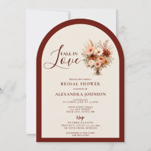 Invitation Tomber amoureux Fleur sauvage Floral Bohème Enterr
