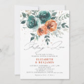 Invitation Tomber amoureux Mariage fantaisiste Fête de mariag (Devant)