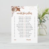 Invitation Tomber amoureux | Voudrait-Elle Plutôt Fête des ma (Debout devant)