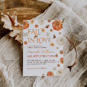 Invitation Tomber dans la Fête des mariées de l'amour