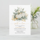 Invitation Tomber dans la Fête des mariées de l'amour (Debout devant)