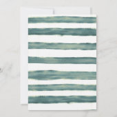 Invitation Tomber dans l'amour Aquarelle Citrouille Fête des  (Dos)