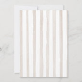 Invitation Tomber dans l'amour Automne Fleur sauvage Fête des (Dos)