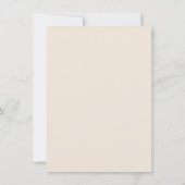 Invitation Tomber dans l'amour Blush rose Boho Citrouille Fêt (Dos)