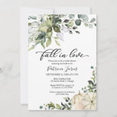 Invitation Tomber dans l'amour Fête des mariées Citrouille de (Devant)