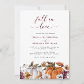 Invitation Tomber dans l'amour Mariage (Devant)
