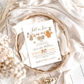 Invitation Tomber dans l'amour Minimal moderne Baby shower ne