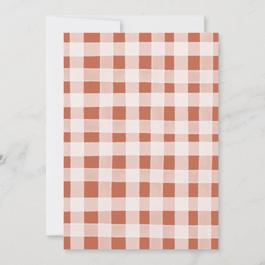 Invitation Tomber dans l'amour Poussette Citrouille Baby show (Dos)