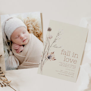 Invitation Tomber dans l'amour Sip d'automne et voir l'invita