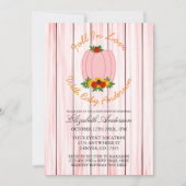 Invitation Tomber dans le Baby shower de l'amour (Devant)