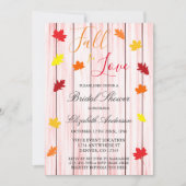 Invitation Tombez amoureux Fête de mariage sous le thème des  (Devant)