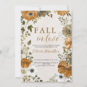 Invitation Tombez amoureux | Réception de mariage (Devant)