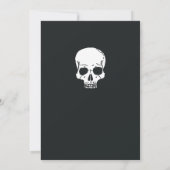Invitation Tombstone & Skull RIP Années 20's 30e anniversaire (Dos)