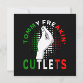 Invitation Tommy Cutlets (Dos)